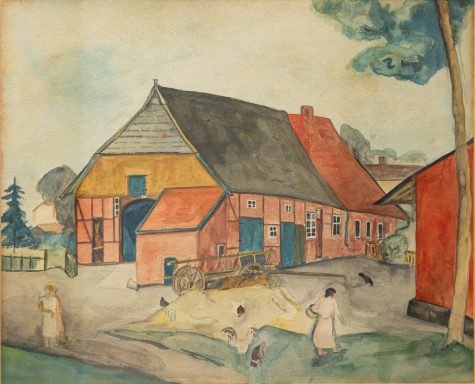 Motiv vermutlich in der Lüneburger Heide